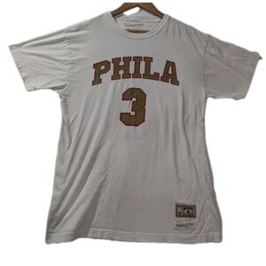 Mitchell & Ness NBA Hardwood Classics Allen Iverson #3 76ers Shirt Men's Large